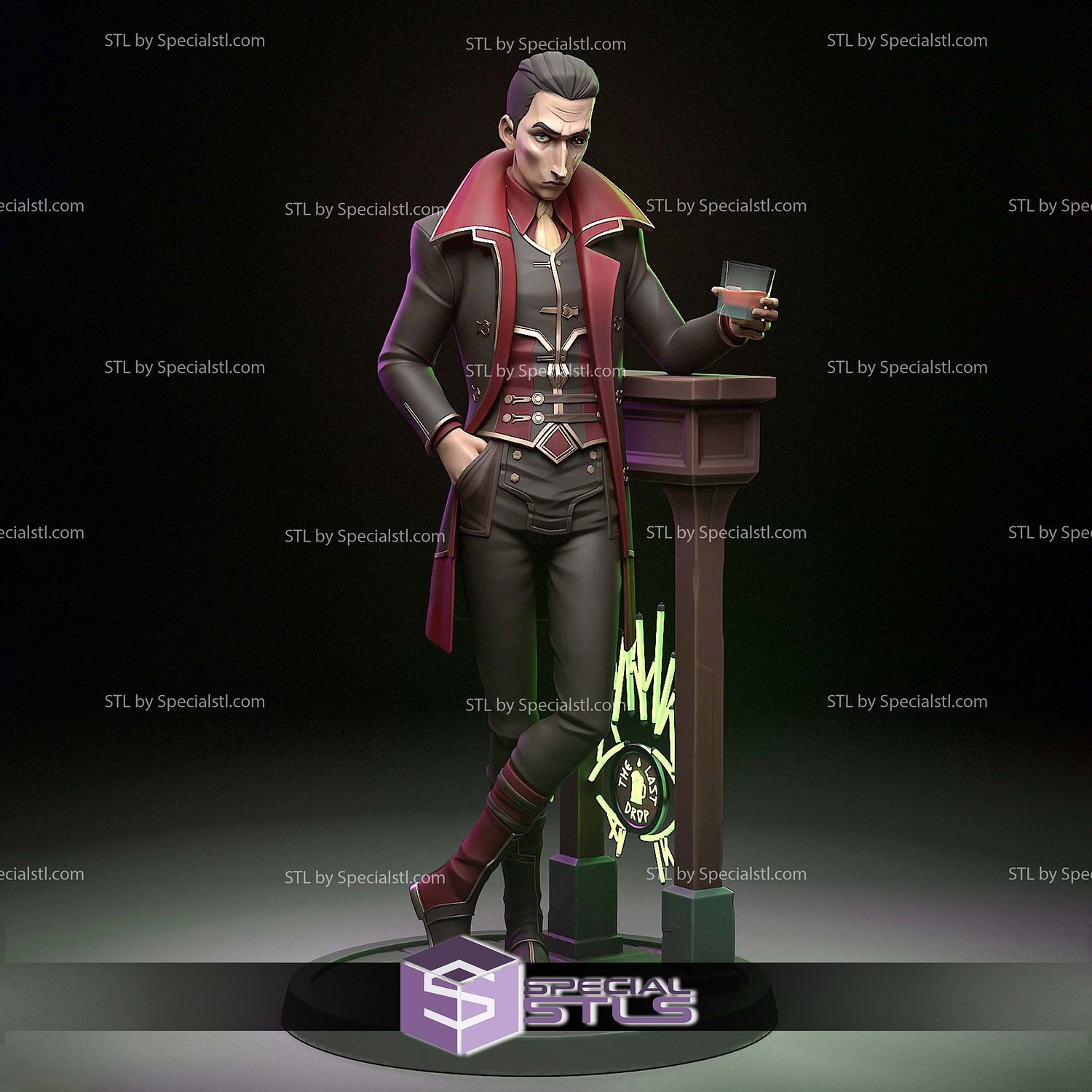 Silco Arcane STL Files 3D Model — view 2