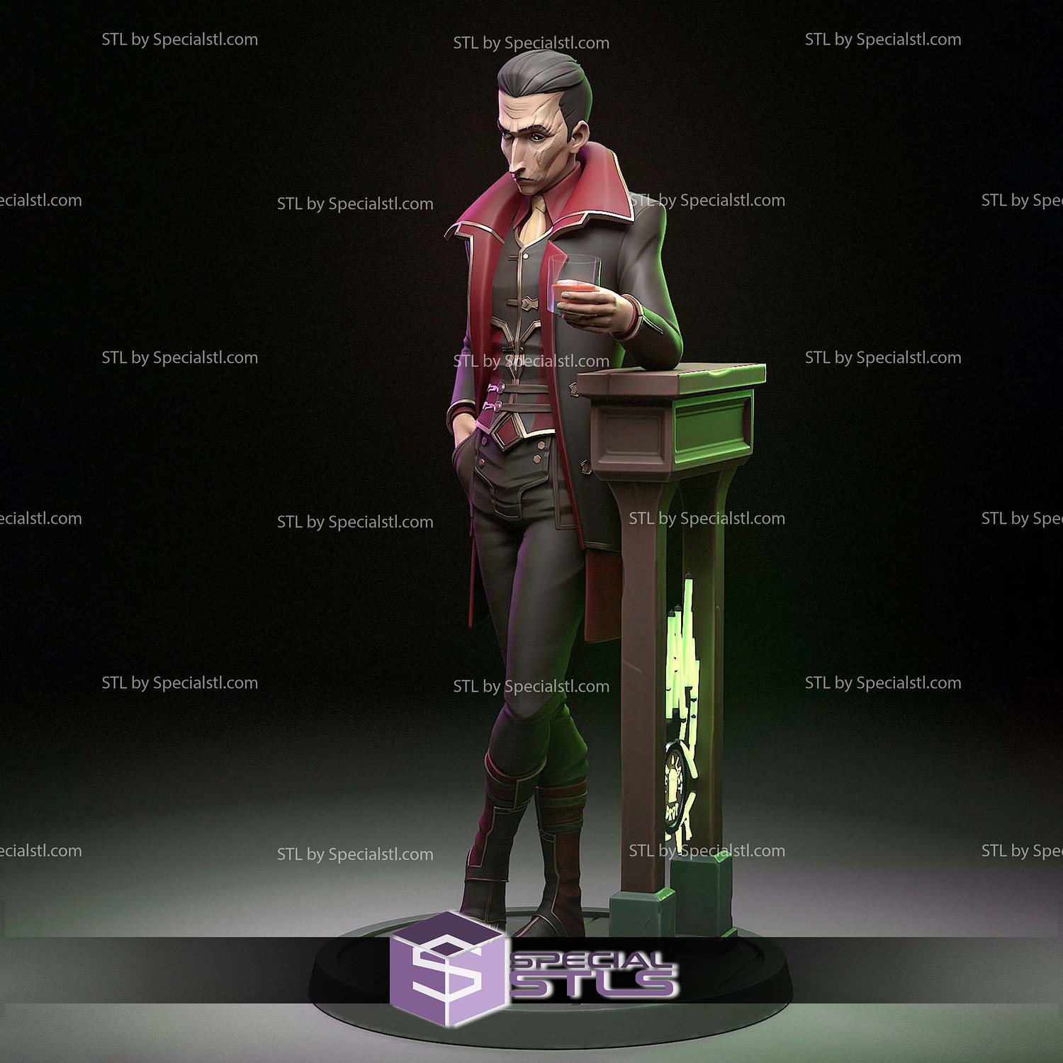 Silco Arcane STL Files 3D Model — view 3
