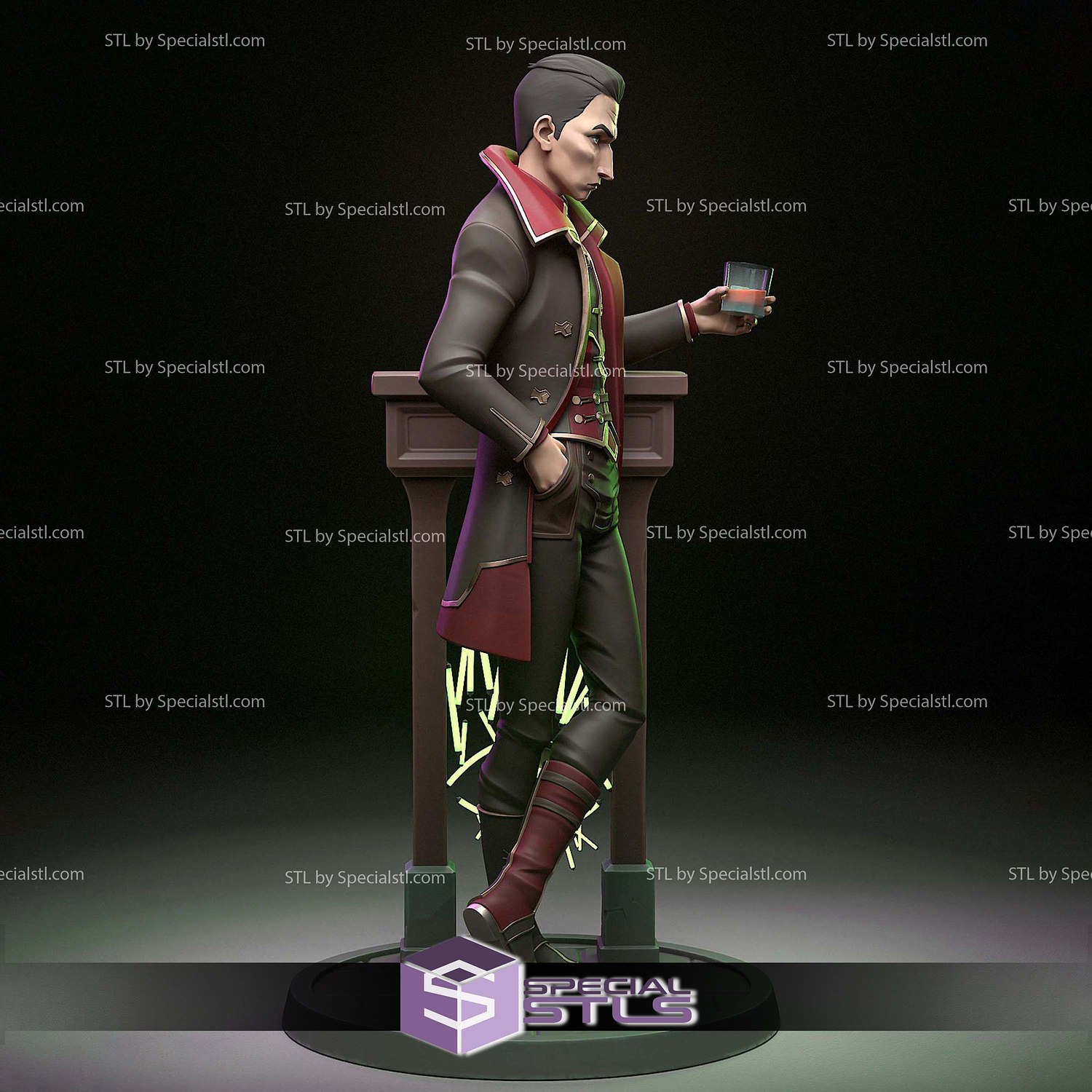 Silco Arcane STL Files 3D Model — view 5
