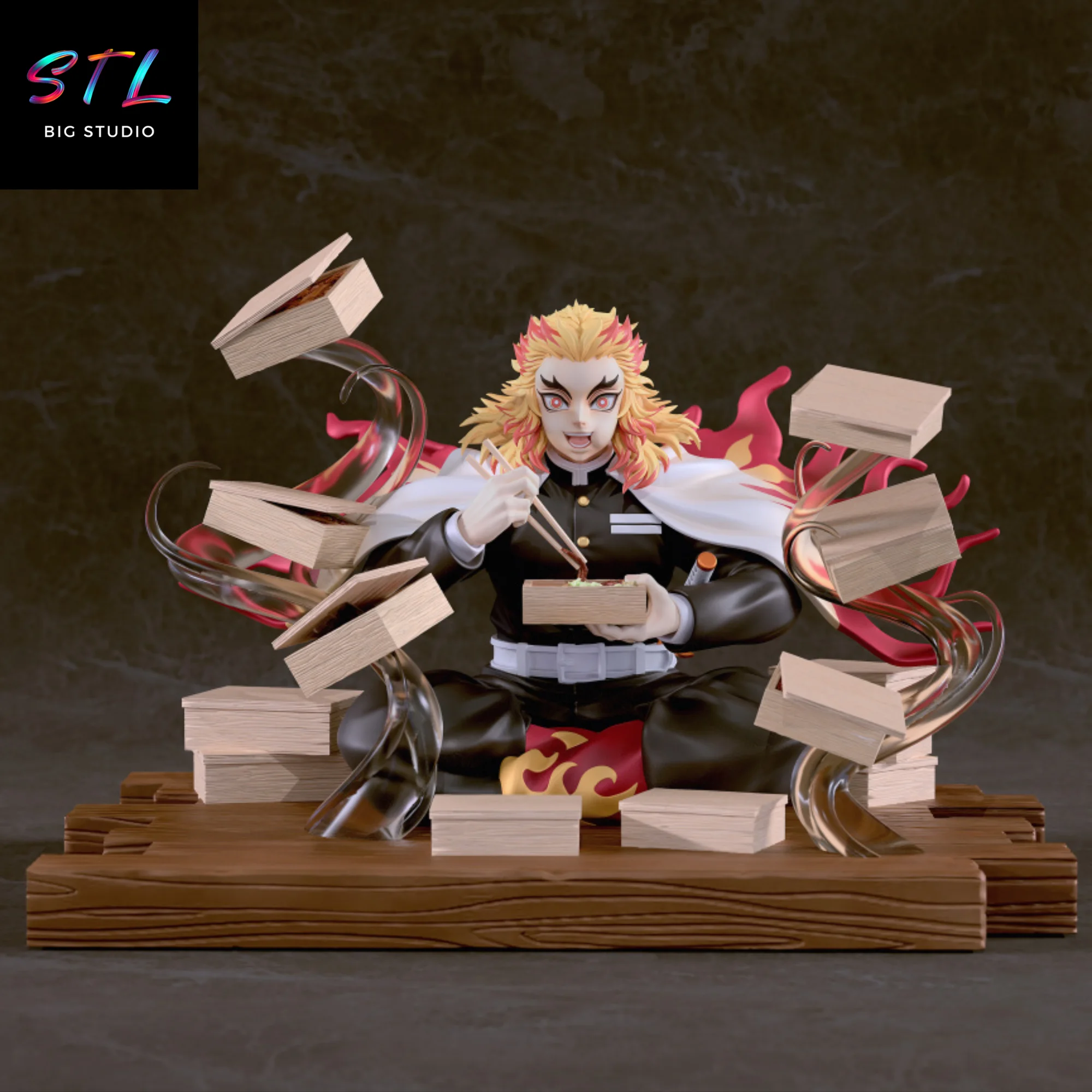 Kyojuro Rengoku STL | Demon Slayer | 3D Printable Model Model