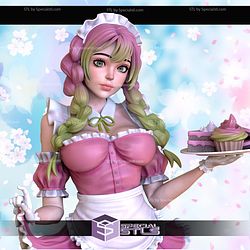 Mitsuri Kanroji Maid 3D Printer Files STL Model
