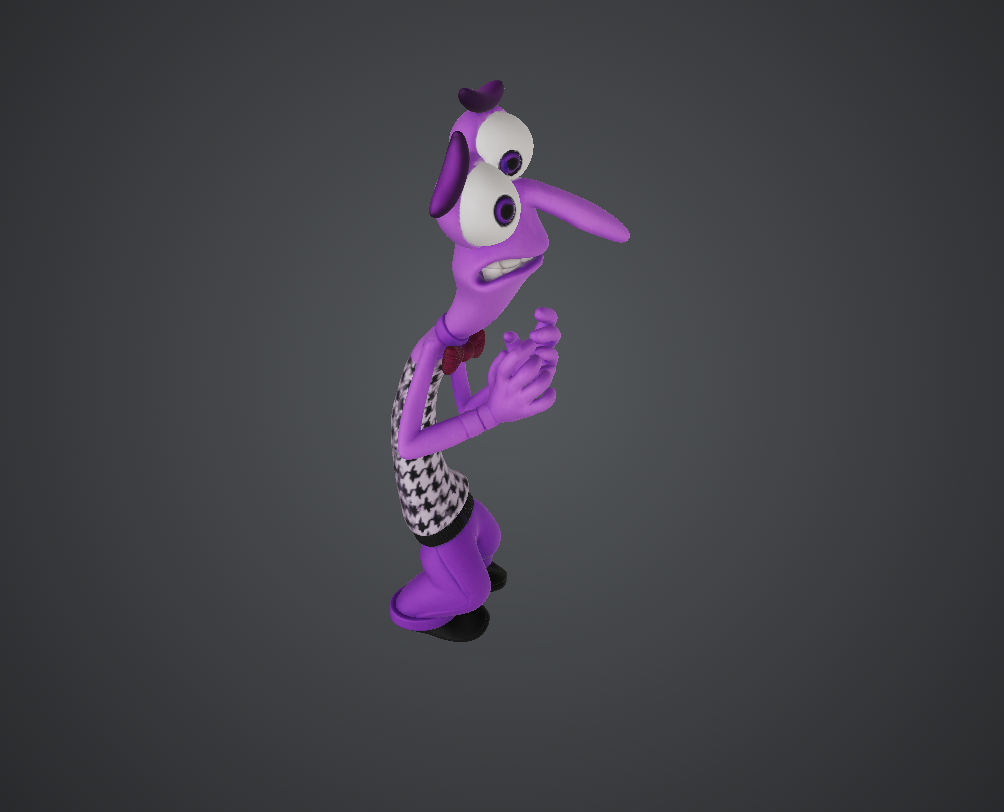 Inside Out Fear 3D STL Model