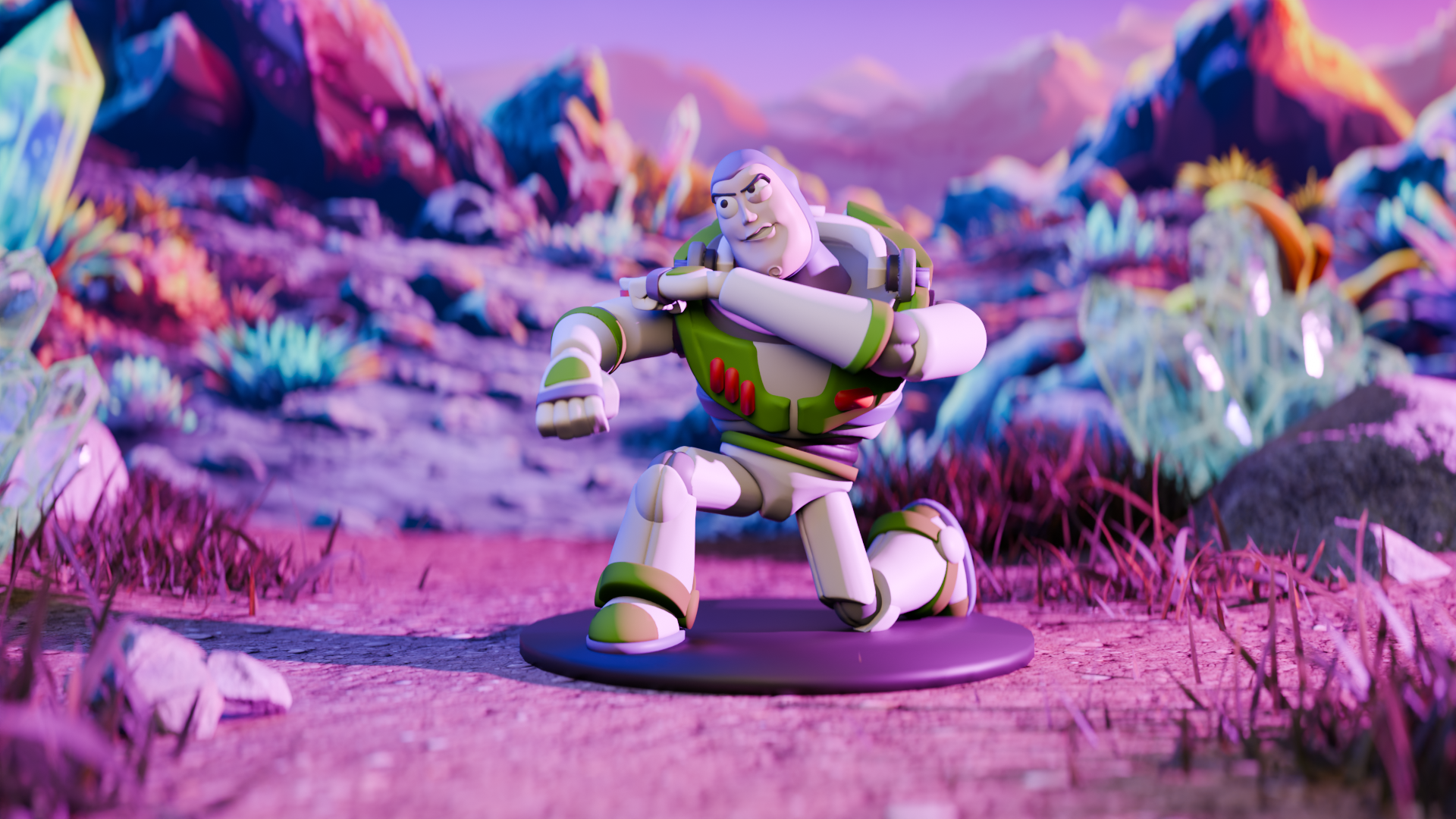 Toy Story Buzz Lightyear Action Figure 3D 3MF Model