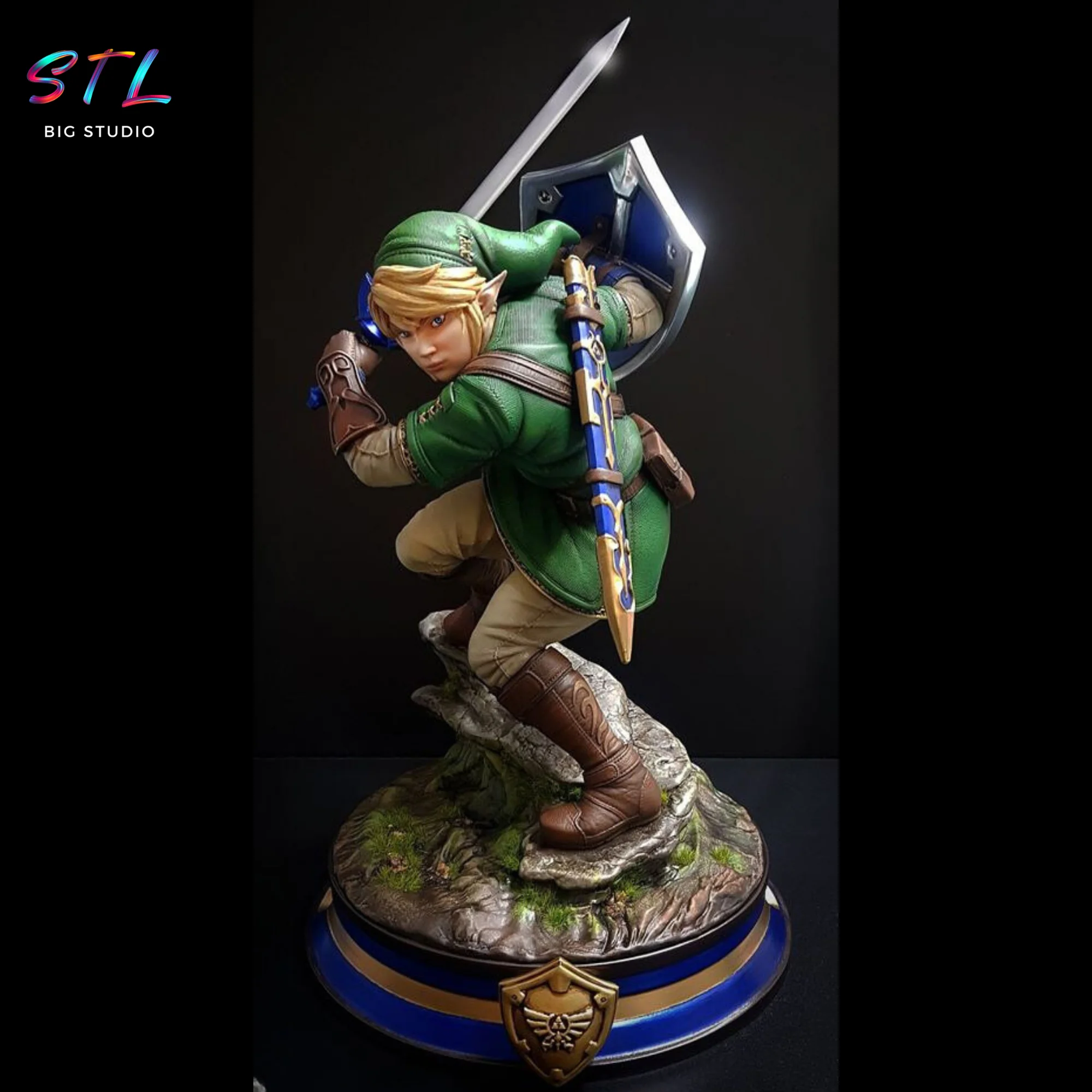Link STL | The Legend of Zelda | 3D Printable Figure Model