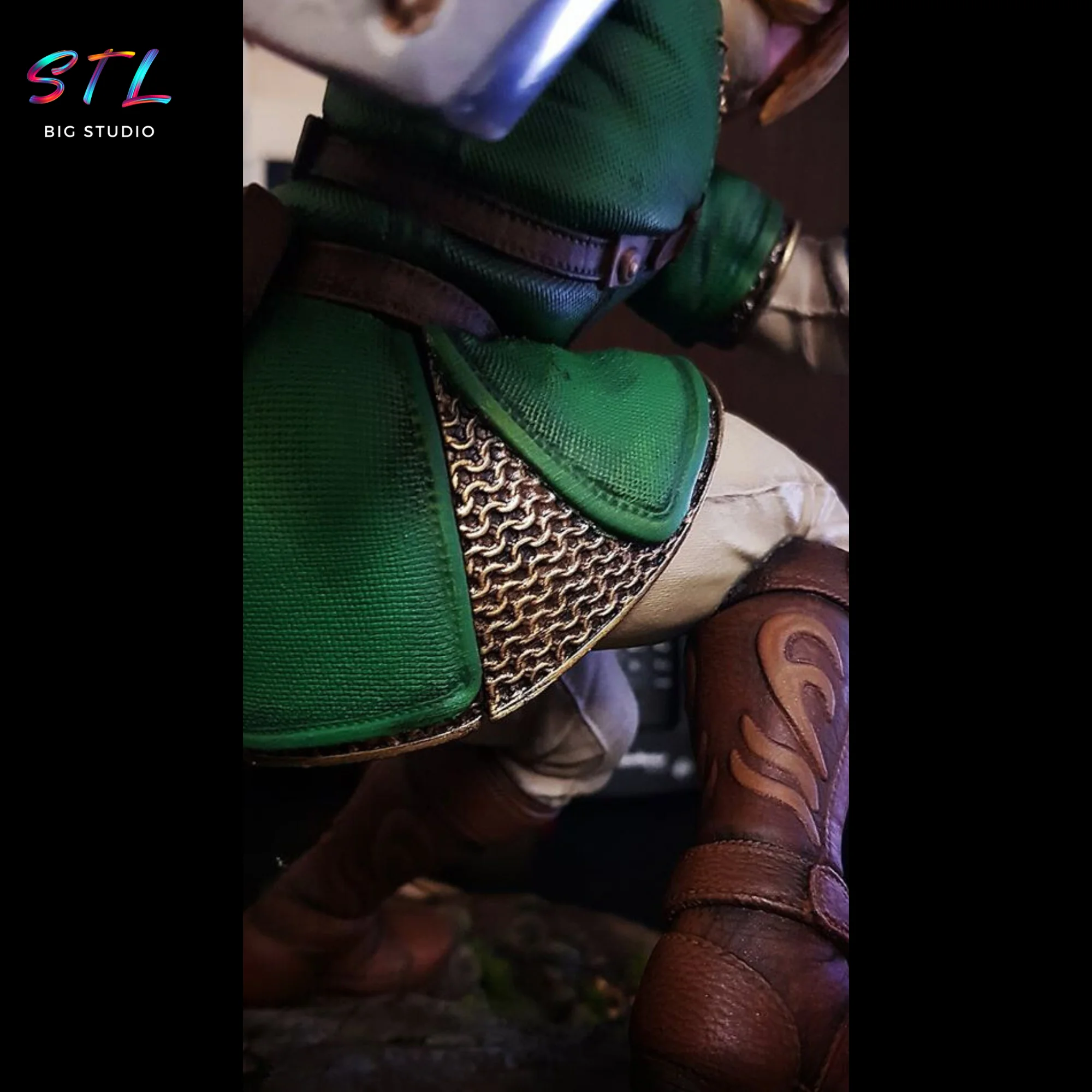 Link STL | The Legend of Zelda | 3D Printable Figure Model — view 5
