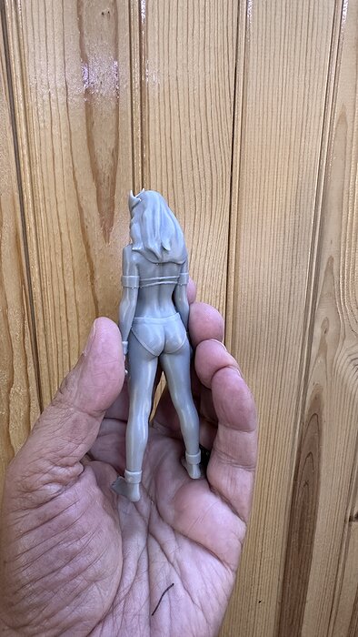 Women of Mars or Lynn in Red 3D STL Model — view 7