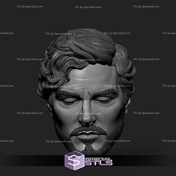 Custom Head STL Starlord Peter Quill 3D Model