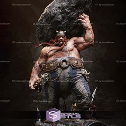 Obelix The Powerfu Realistic 3D Print Files STL Model