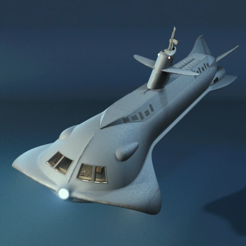 USOS Seaview Submarine 3D Printer Files | Assembly STL Model