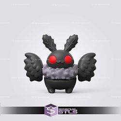 Super Basic STL Flexi Mothman 3D Model