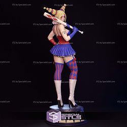 Harley Quinn The Dark Prince Charming Sculptures 3D Printing STL Model — view 1