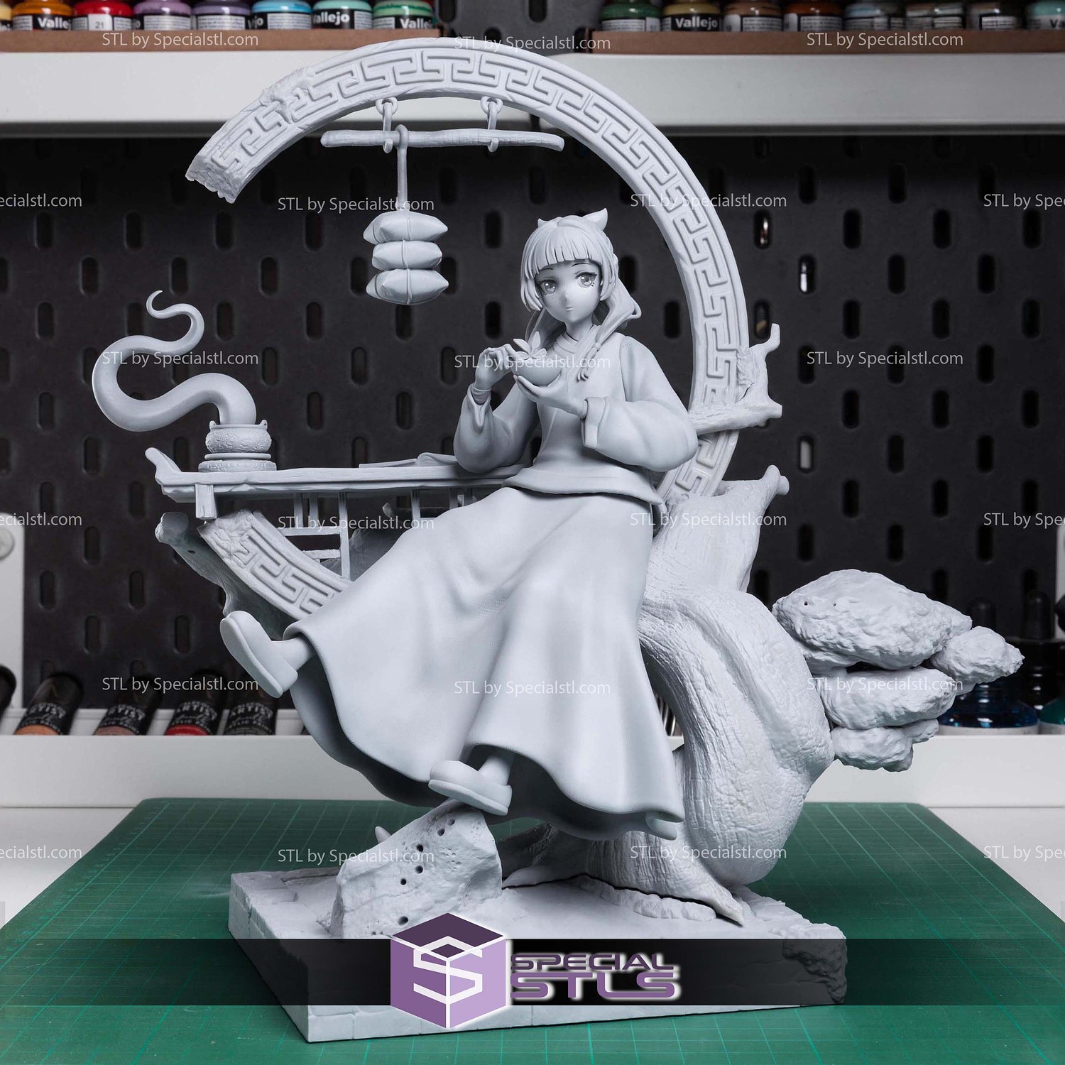 Maomao Apothecary Diaries V3 STL Printer Files 3D Model — view 2