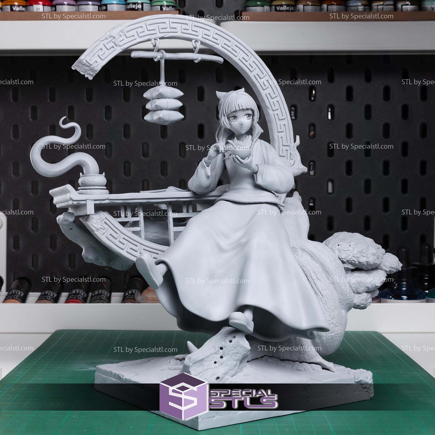 Maomao Apothecary Diaries V3 STL Printer Files 3D Model — view 4