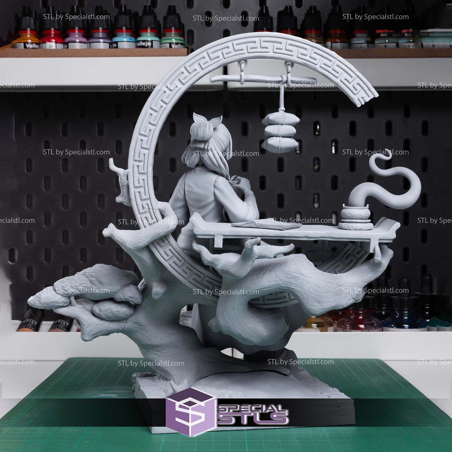 Maomao Apothecary Diaries V3 STL Printer Files 3D Model — view 6
