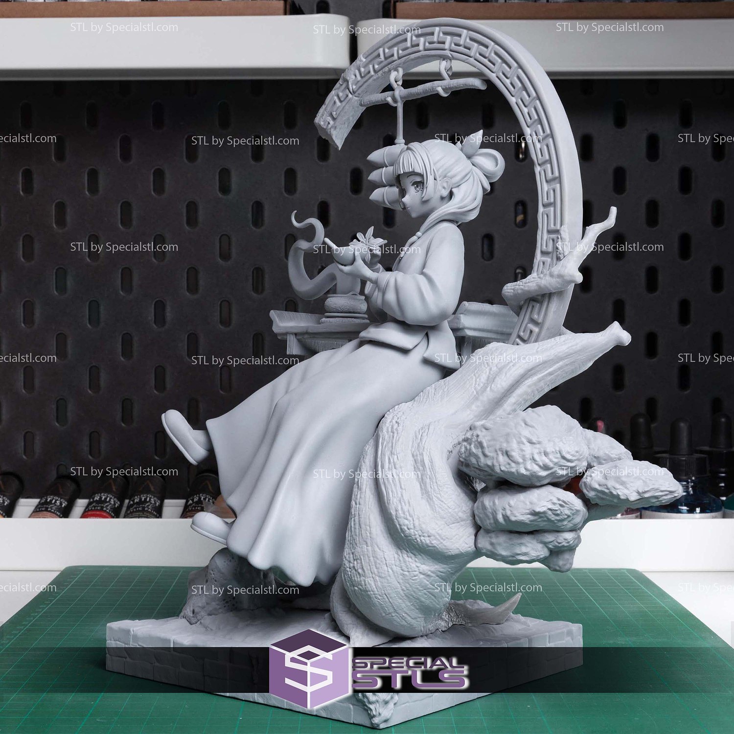 Maomao Apothecary Diaries V3 STL Printer Files 3D Model — view 7