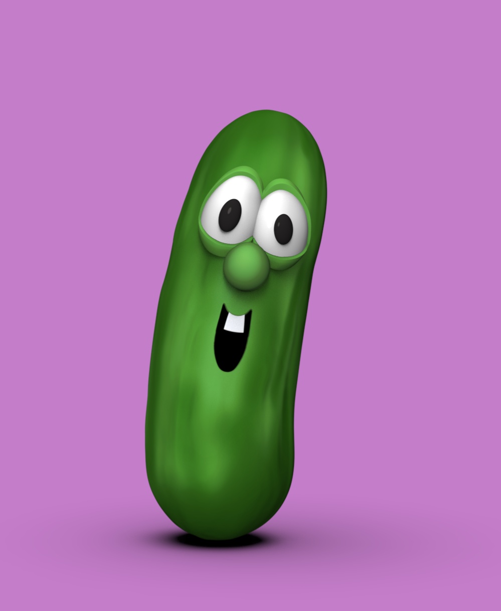 Larry -Veggie Tales 3D STL Model
