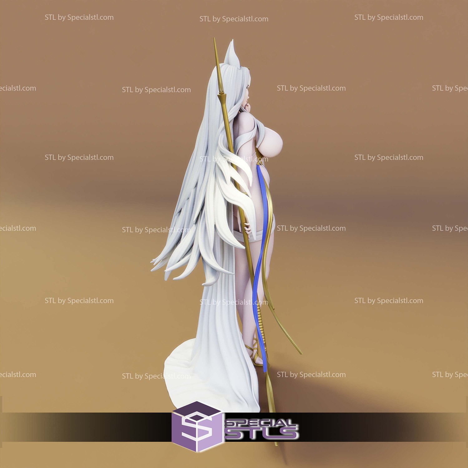 Scylla Thicc Azur Lane 3D Printer Files STL Model — view 2