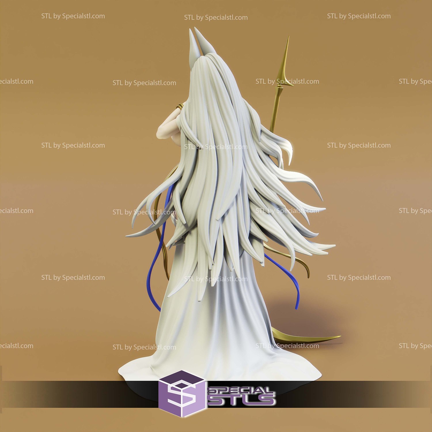 Scylla Thicc Azur Lane 3D Printer Files STL Model — view 4