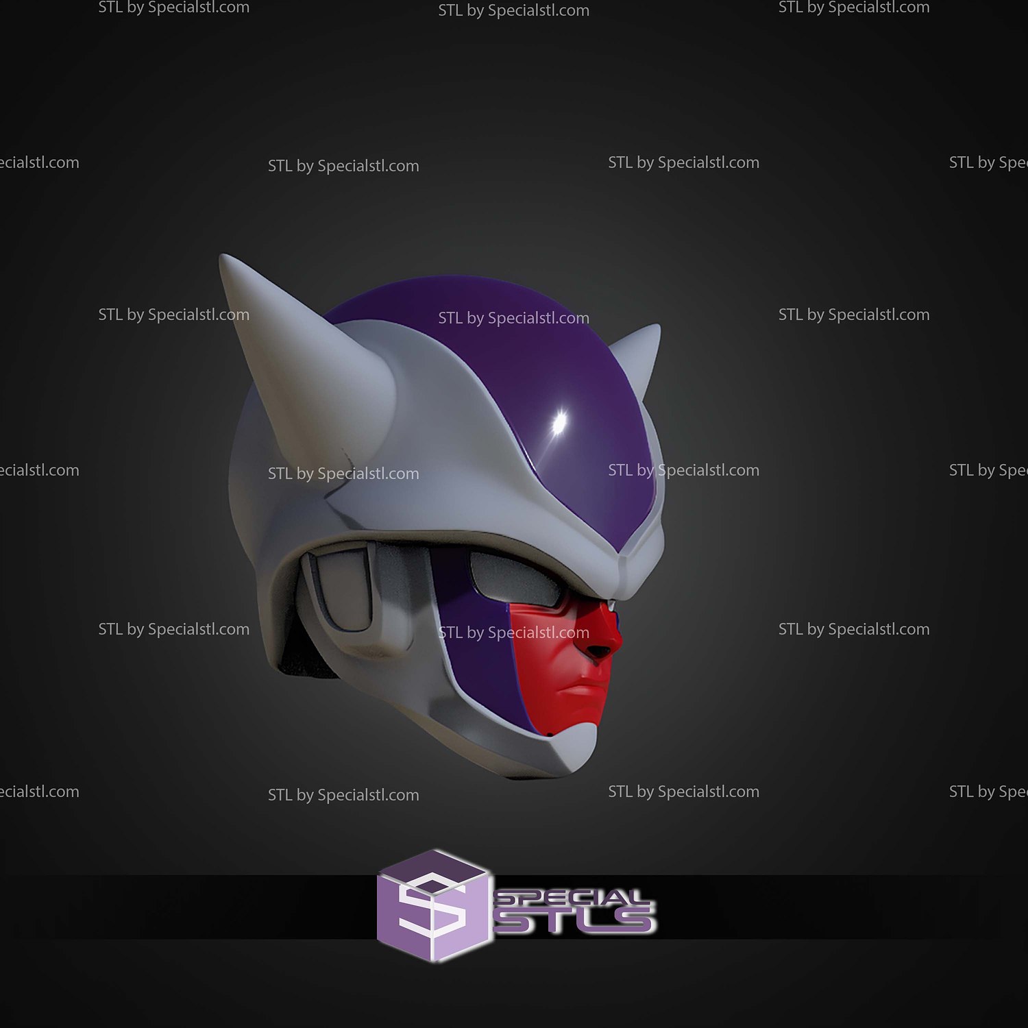 Cosplay STL Files Glacier from Dragonball Hero 3D Model — view 2