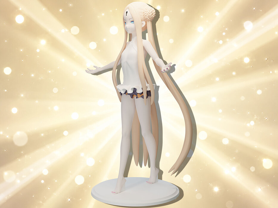 Abigail Williams FGO figure 3d STL Model — view 3