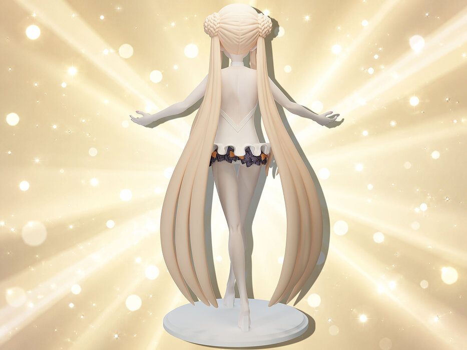 Abigail Williams FGO figure 3d STL Model — view 4