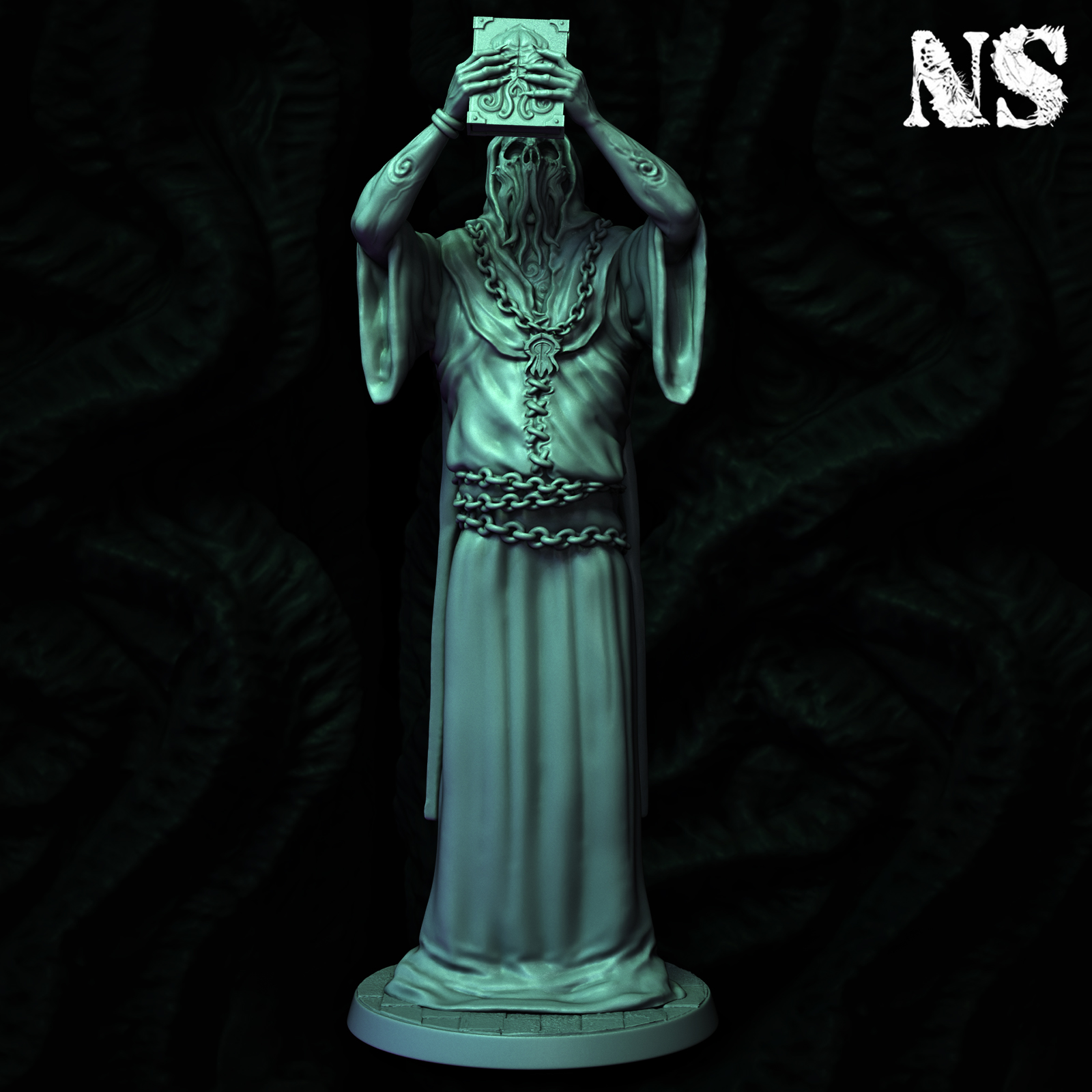 Cult of Cthulhu - Cultists x4 3D STL Model