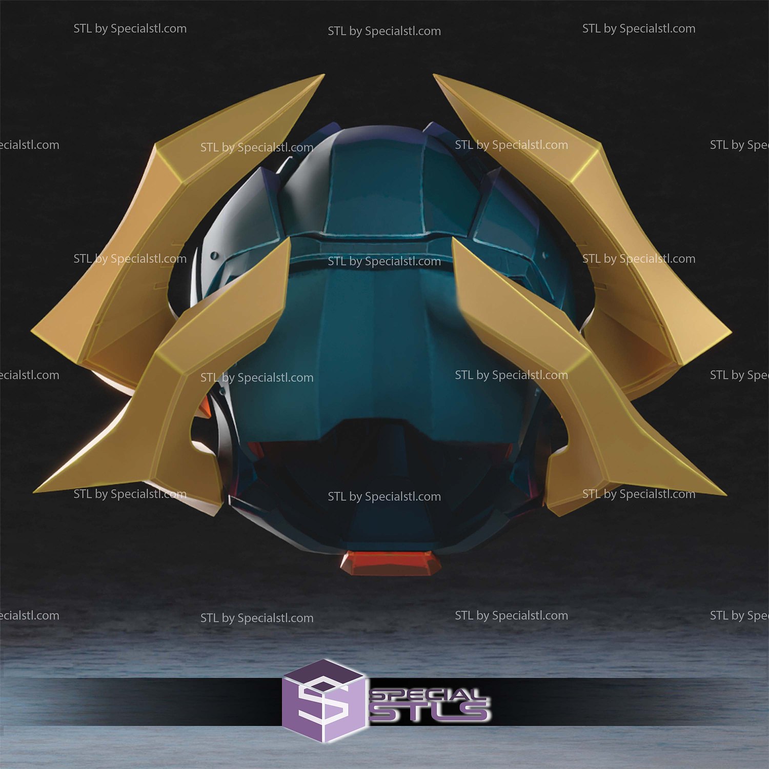 Cosplay STL Files Ultron X-Tron Helmet 3D Model — view 3