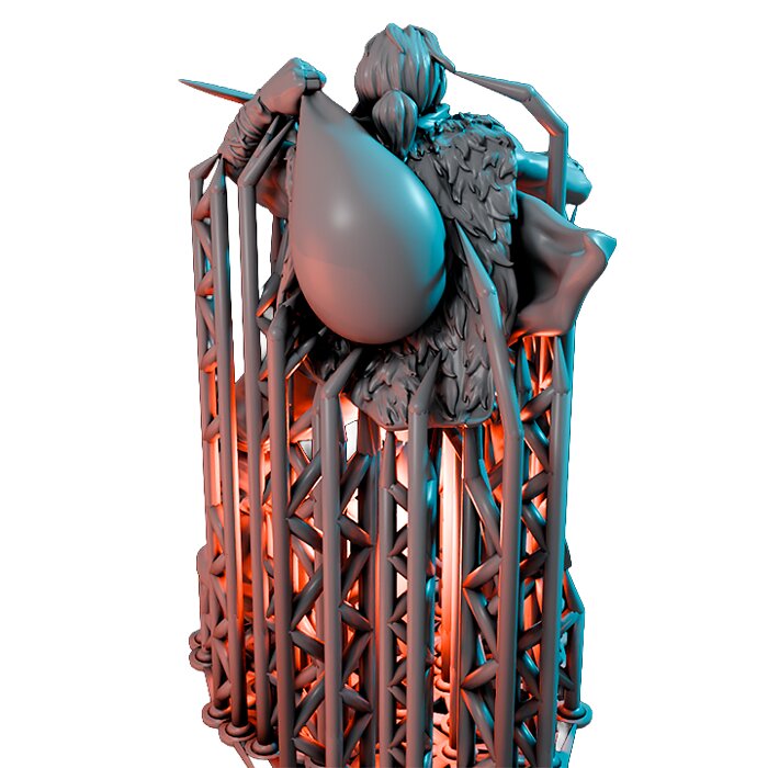 Klaus VI - RPG Tabletop Figure 3D STL Model — view 2