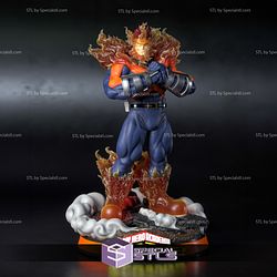 Endeavor My Hero Academia 3D Model Sculpture STL Model