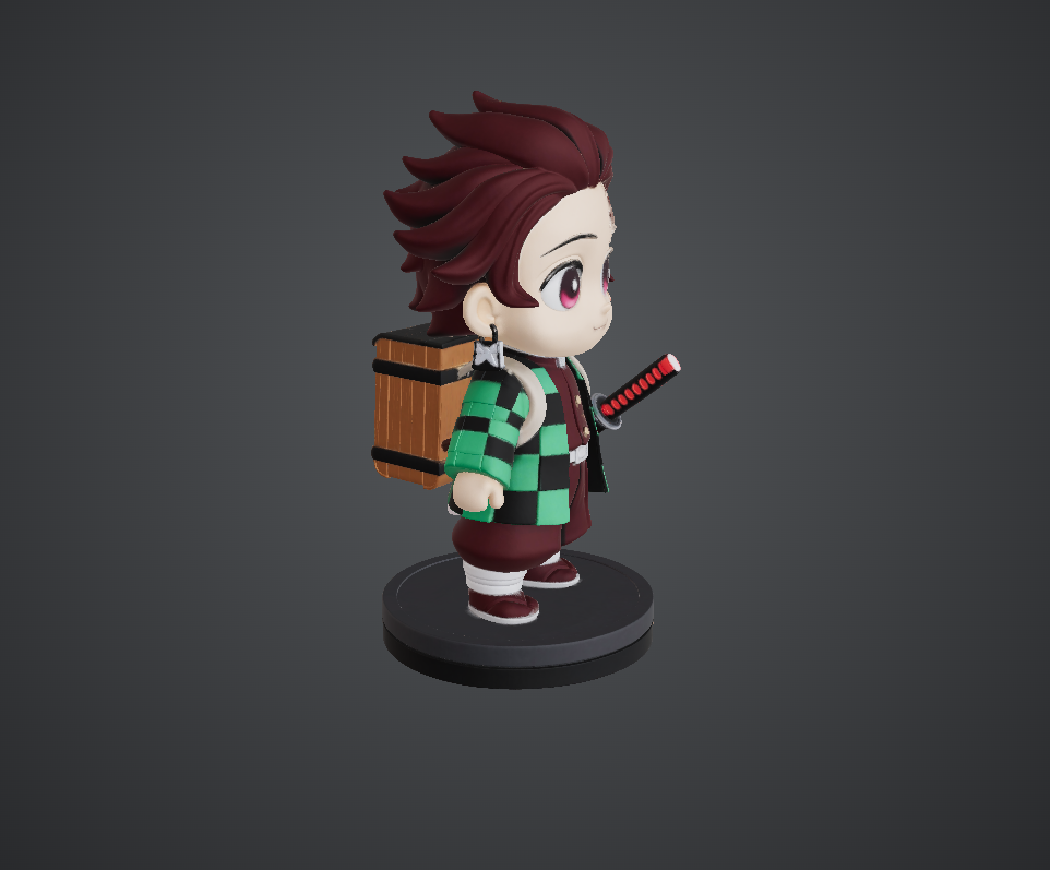 Tanjiro Kamado / Demon Slayer 3D STL Model