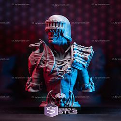Simple STL Collection - Judge Death Bust 3D Model
