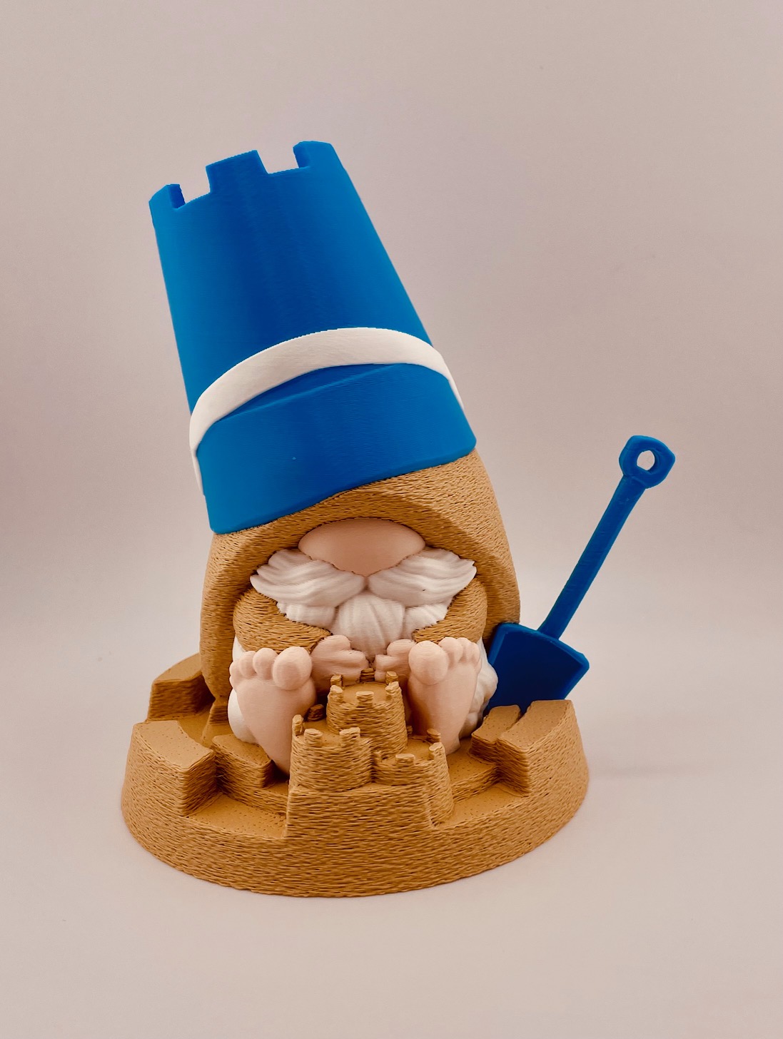 Sand Castle Gnome 3D 3MF Model