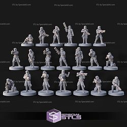 1 48 Scale Shoretroopers STL Files 3D Model