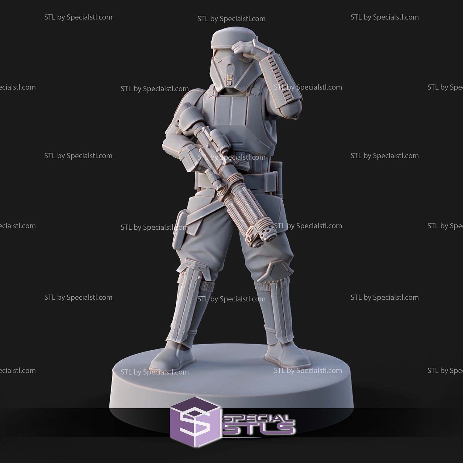 1 48 Scale Shoretroopers STL Files 3D Model — view 2