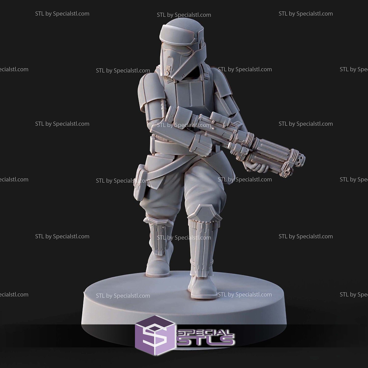 1 48 Scale Shoretroopers STL Files 3D Model — view 3