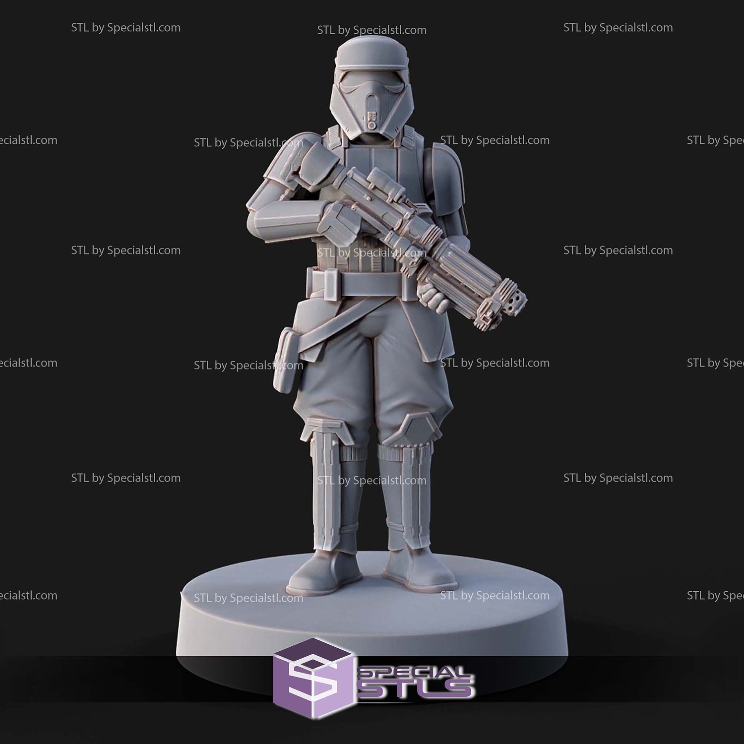 1 48 Scale Shoretroopers STL Files 3D Model — view 4