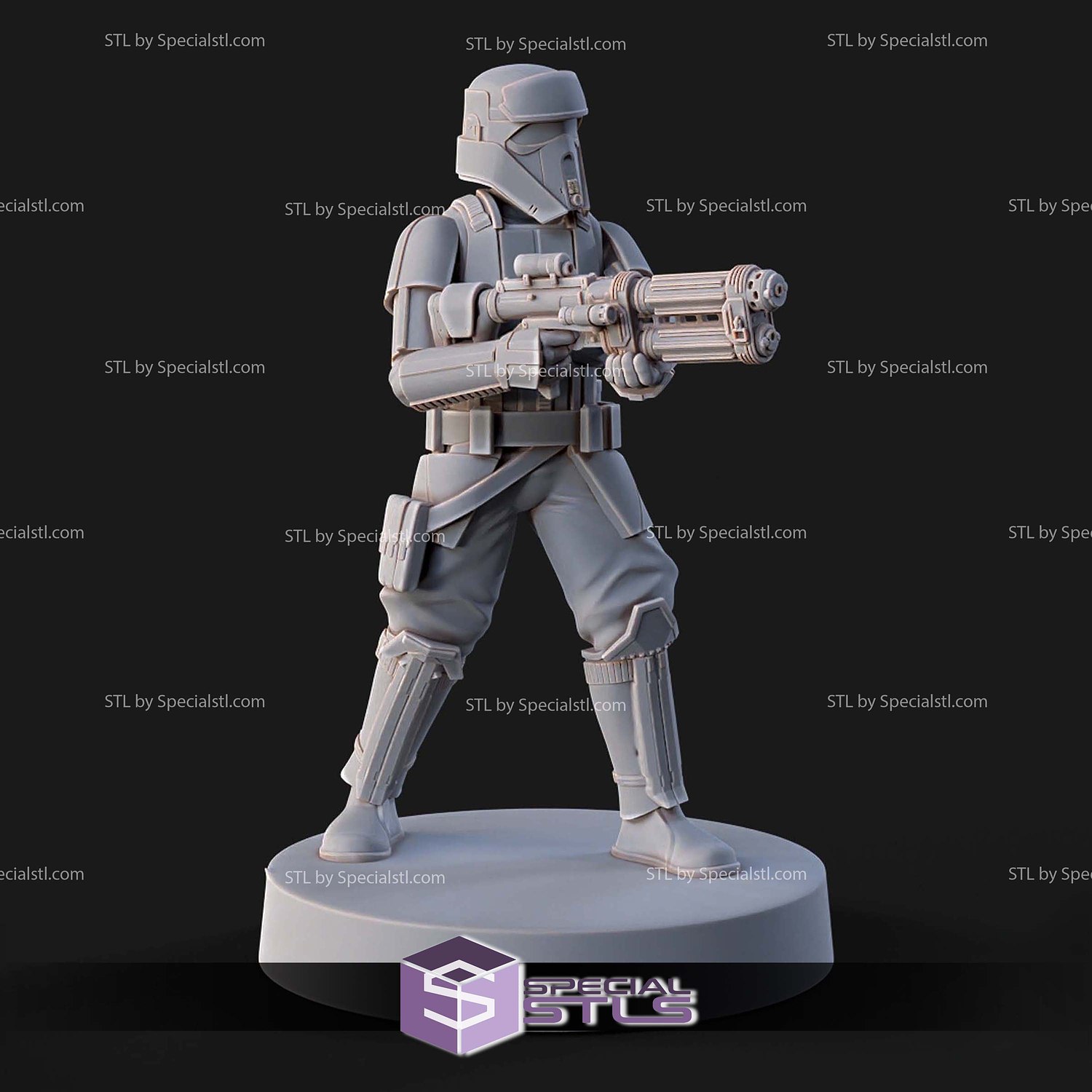 1 48 Scale Shoretroopers STL Files 3D Model — view 5