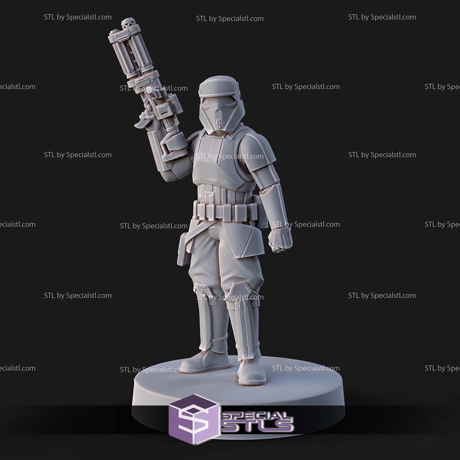 1 48 Scale Shoretroopers STL Files 3D Model — view 6
