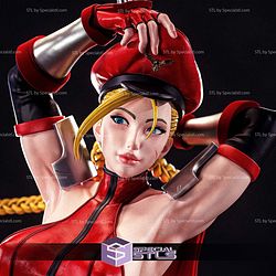 Cammy Red Suit Street Fighter 3D Printing Models STL Model
