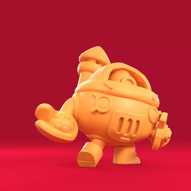 Pearl Original - Brawl Stars 3D STL Model