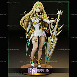 Mythra Hikari Xenoblade Chronicles 2 STL Files 3D Model
