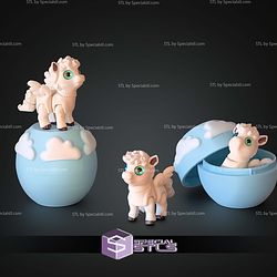 Super Basic STL Pegasus Flexi 3D Model