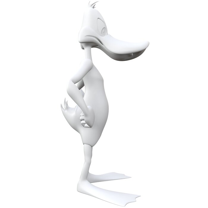 Daffy - Freestanding Duck 3D STL Model — view 4
