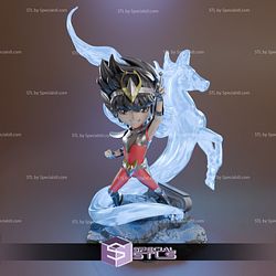 Pegasus Seiya Chibi 3D Printer Files STL Model