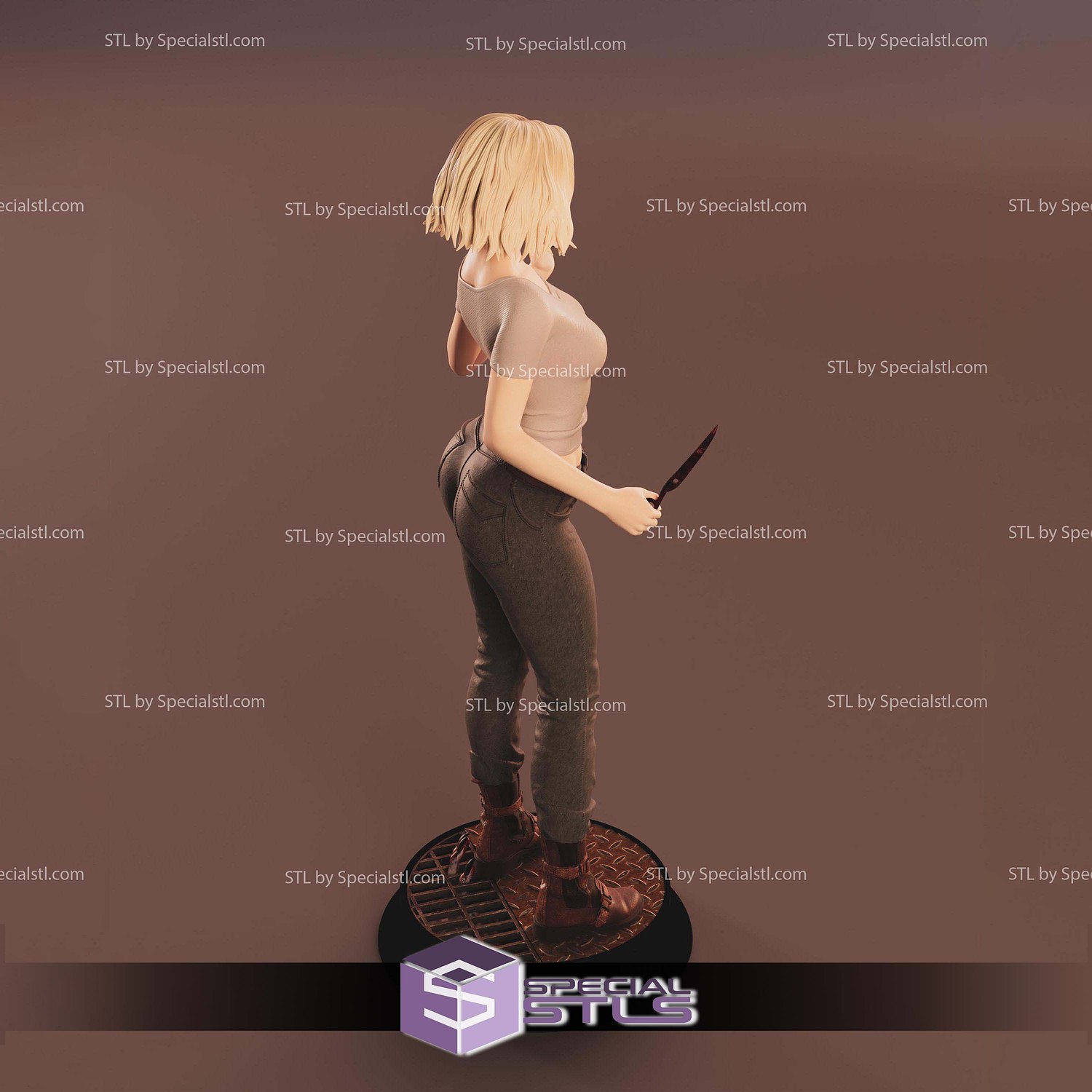 Grace Ashcroft Resident Evil Requiem Various STL Files 3D Model — view 2