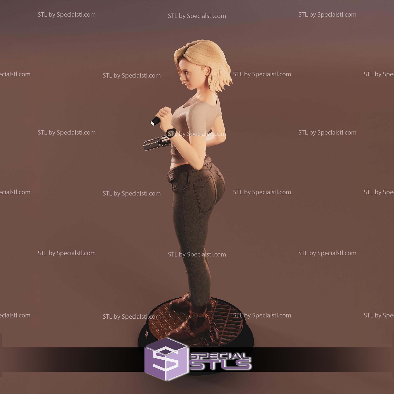Grace Ashcroft Resident Evil Requiem Various STL Files 3D Model — view 8