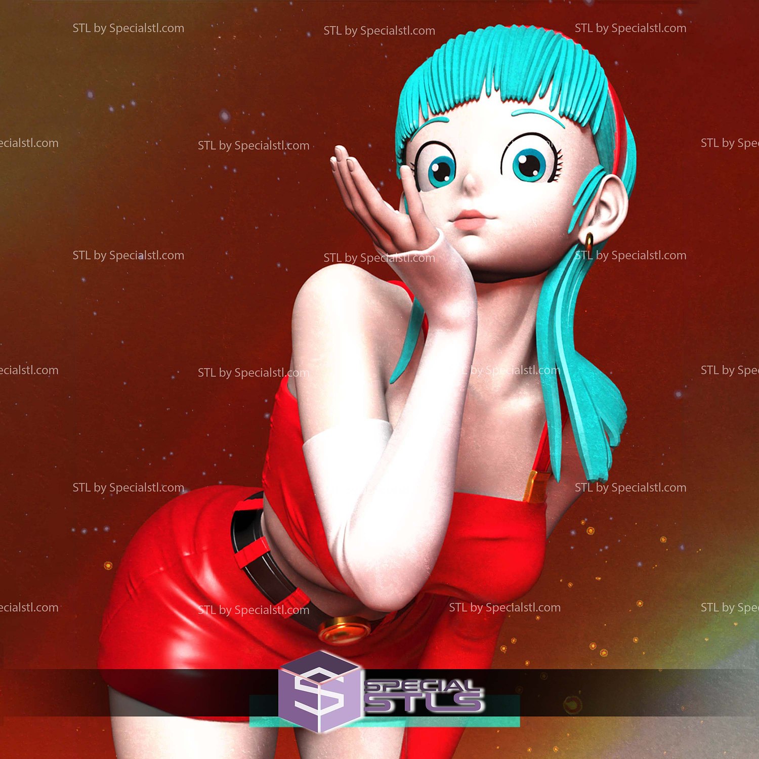 Bulla Vegeta Daughter 3D Printer Files STL Model — view 2