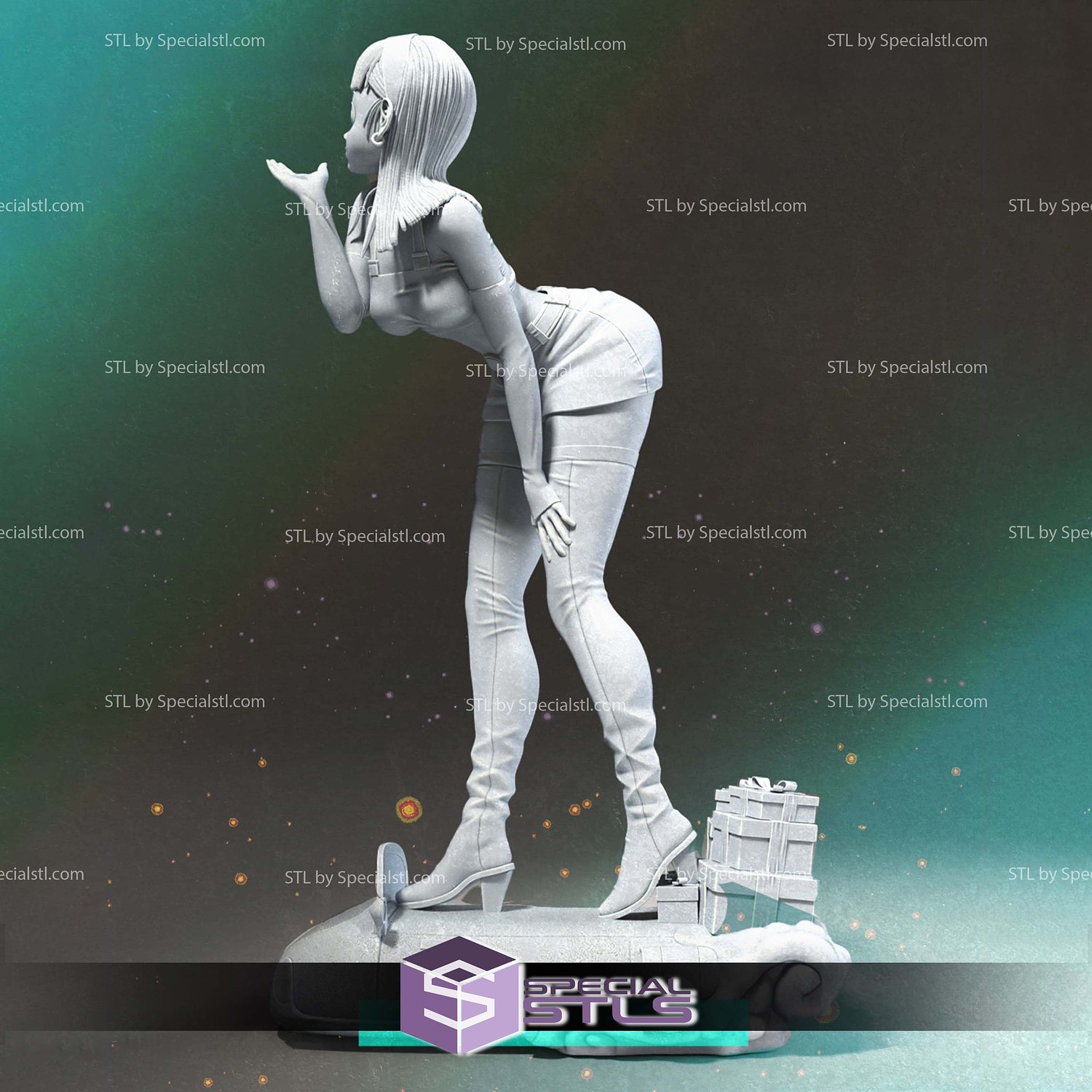 Bulla Vegeta Daughter 3D Printer Files STL Model — view 4