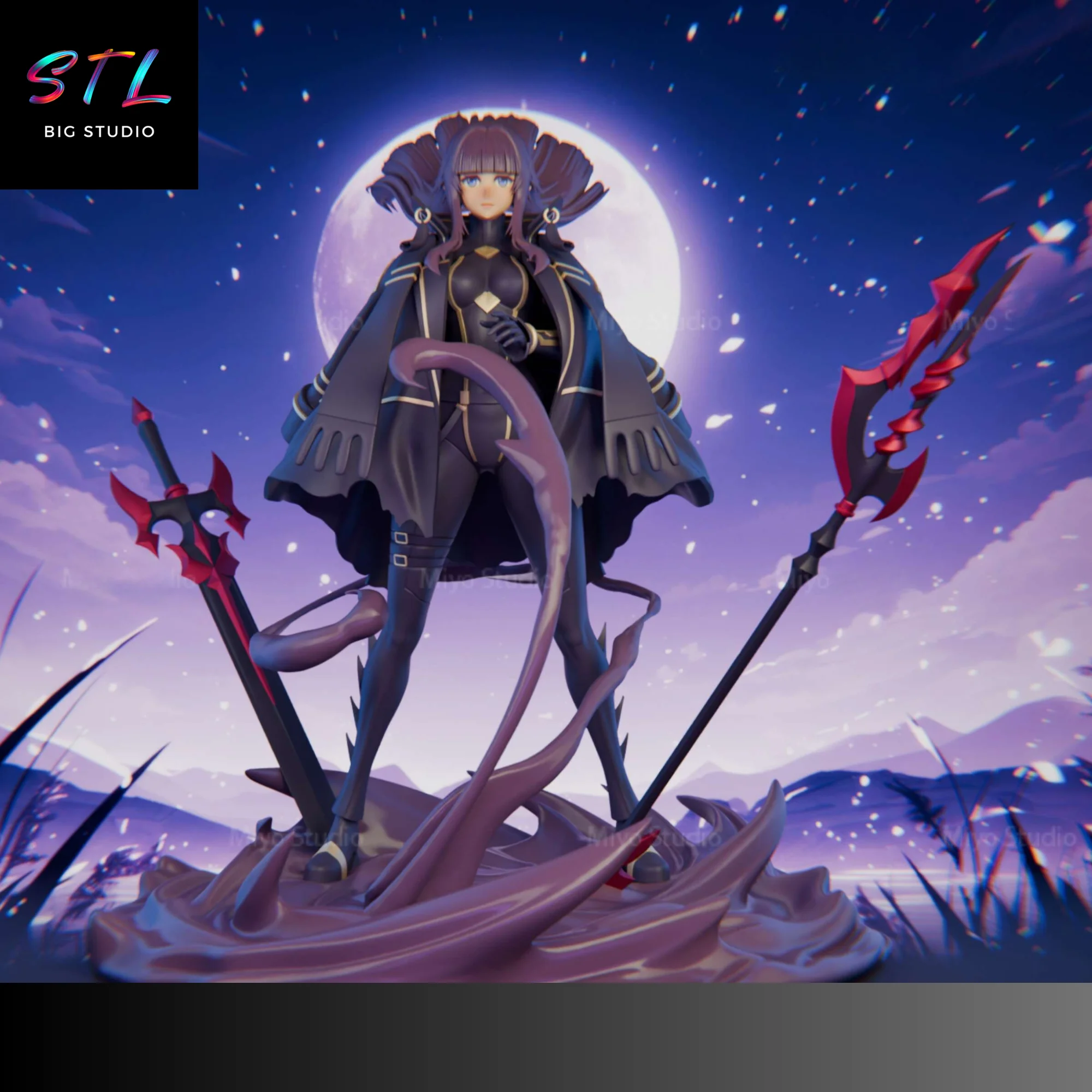 Eta STL | The Eminence in Shadow | 3D Printable Model Model