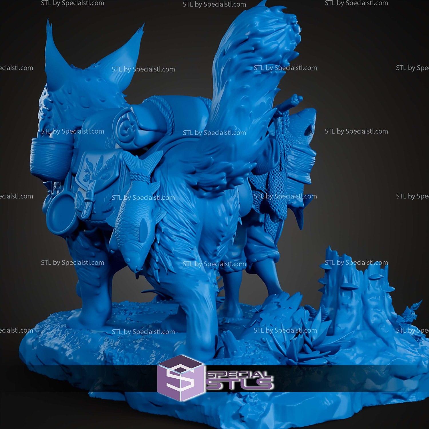 Wayfarers Hobbit Style Fanart STL Files 3D Model — view 2